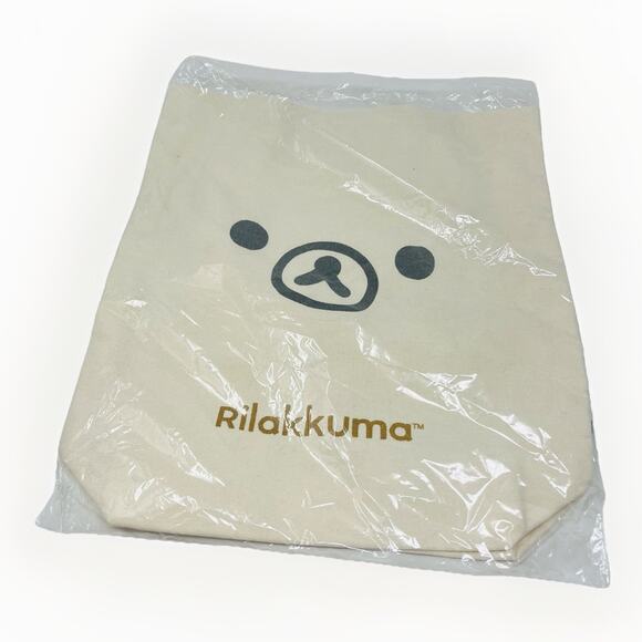 Rilakkuma Japan Character Tote Bag San-X Japan Rilakkuma Store New Cute Import - Picture 1 of 9